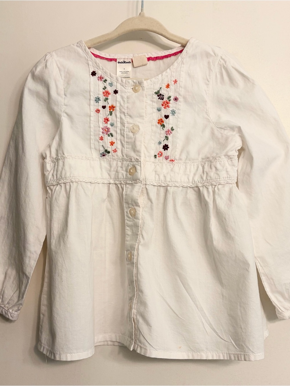 OshKosh Embroderied Blouse